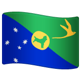 Whatsapp design of the flag: Christmas Island emoji verson:2.23.2.72