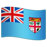 Whatsapp design of the flag: Fiji emoji verson:2.23.2.72