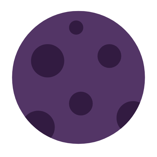 Microsoft design of the new moon emoji verson:Windows-11-23H2