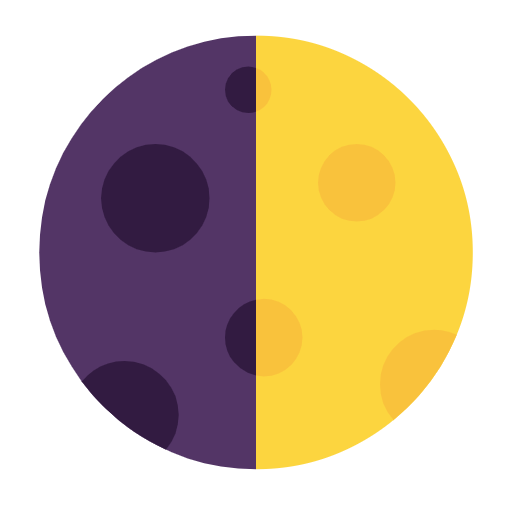 Microsoft design of the first quarter moon emoji verson:Windows-11-23H2
