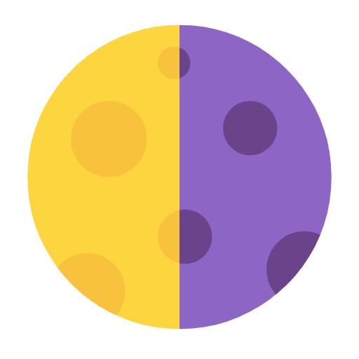 Microsoft design of the last quarter moon emoji verson:Windows-11-23H2