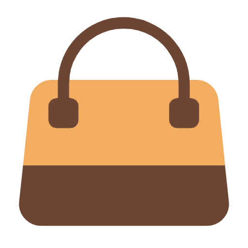 Microsoft design of the handbag emoji verson:Windows-11-23H2
