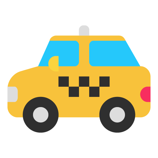 Microsoft design of the taxi emoji verson:Windows-11-22H2