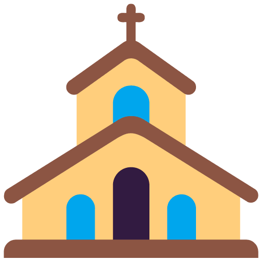 Microsoft design of the church emoji verson:Windows-11-22H2