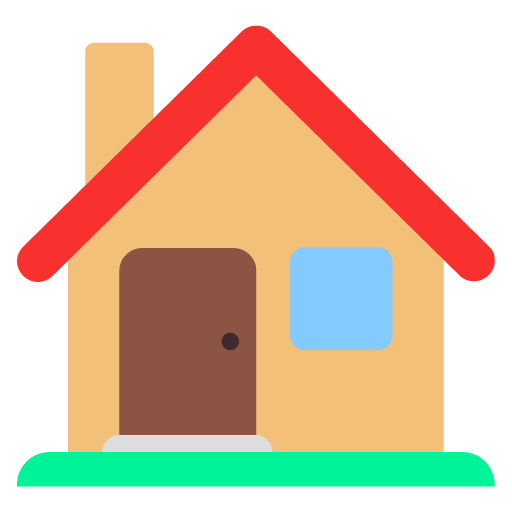 Microsoft design of the house emoji verson:Windows-11-22H2