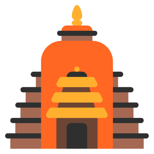Microsoft design of the hindu temple emoji verson:Windows-11-22H2