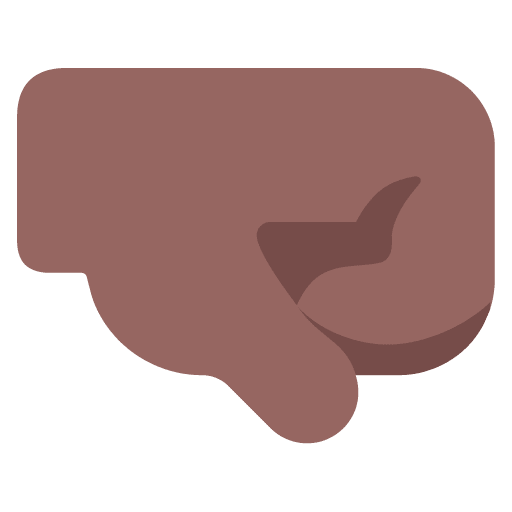 Microsoft design of the right-facing fist: medium-dark skin tone emoji verson:Windows-11-22H2