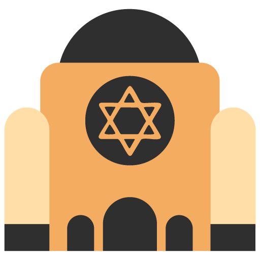 Microsoft design of the synagogue emoji verson:Windows-11-22H2