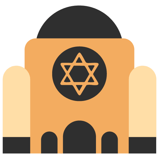 Microsoft design of the synagogue emoji verson:Windows-11-22H2