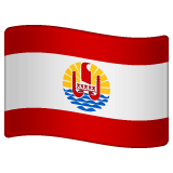 Whatsapp design of the flag: French Polynesia emoji verson:2.23.2.72