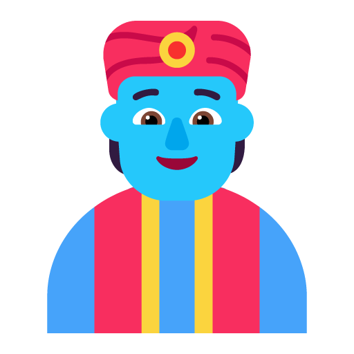 Microsoft design of the genie emoji verson:Windows-11-22H2
