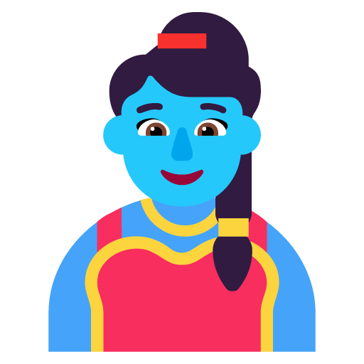 Microsoft design of the woman genie emoji verson:Windows-11-22H2