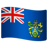 Whatsapp design of the flag: Pitcairn Islands emoji verson:2.23.2.72