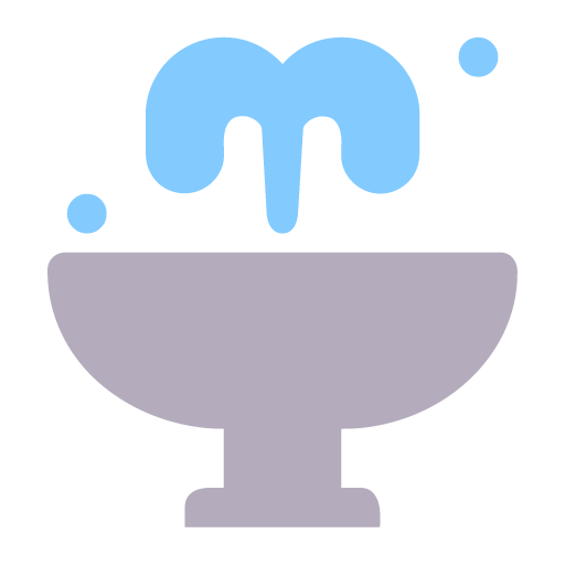 Microsoft design of the fountain emoji verson:Windows-11-22H2