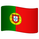 Whatsapp design of the flag: Portugal emoji verson:2.23.2.72