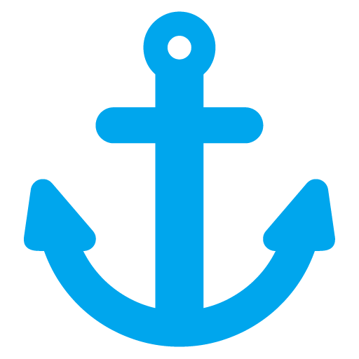 Microsoft design of the anchor emoji verson:Windows-11-22H2