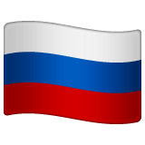 Whatsapp design of the flag: Russia emoji verson:2.23.2.72
