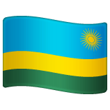 Whatsapp design of the flag: Rwanda emoji verson:2.23.2.72