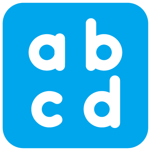 Microsoft design of the input latin lowercase emoji verson:Windows-11-22H2