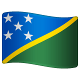 Whatsapp design of the flag: Solomon Islands emoji verson:2.23.2.72