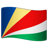 Whatsapp design of the flag: Seychelles emoji verson:2.23.2.72