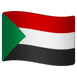 Whatsapp design of the flag: Sudan emoji verson:2.23.2.72