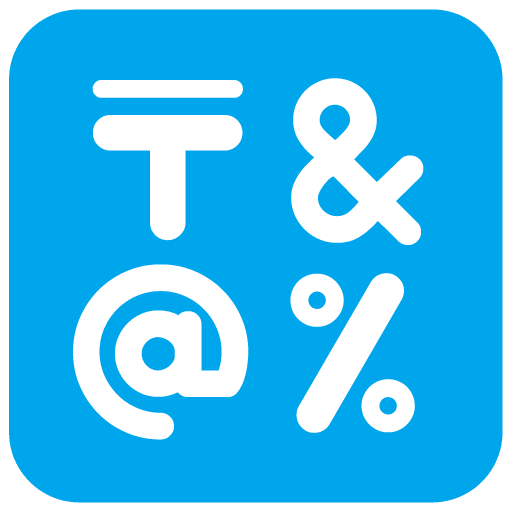 Microsoft design of the input symbols emoji verson:Windows-11-22H2
