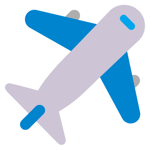 Microsoft design of the airplane emoji verson:Windows-11-22H2