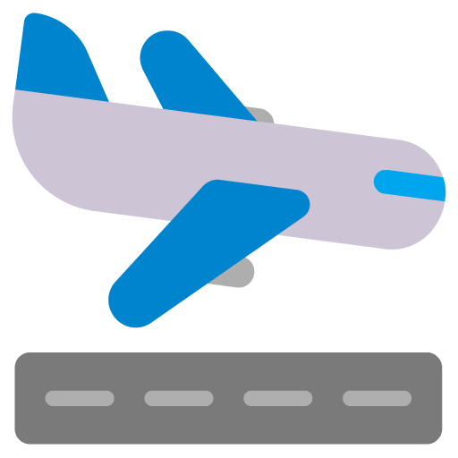 Microsoft design of the airplane arrival emoji verson:Windows-11-22H2