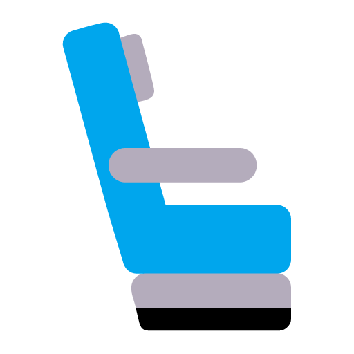 Microsoft design of the seat emoji verson:Windows-11-22H2