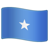 Whatsapp design of the flag: Somalia emoji verson:2.23.2.72
