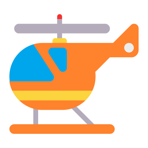 Microsoft design of the helicopter emoji verson:Windows-11-22H2