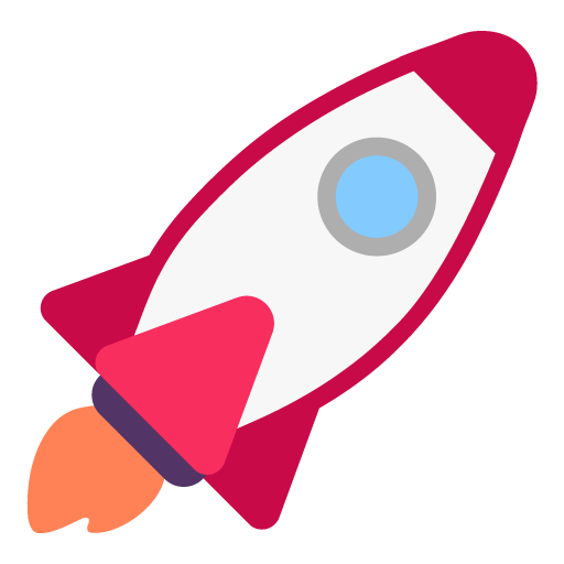 Microsoft design of the rocket emoji verson:Windows-11-22H2