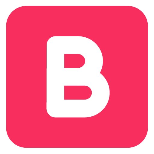 Microsoft design of the B button (blood type) emoji verson:Windows-11-22H2