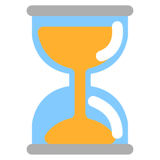 Microsoft design of the hourglass not done emoji verson:Windows-11-22H2