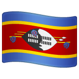 Whatsapp design of the flag: Eswatini emoji verson:2.23.2.72