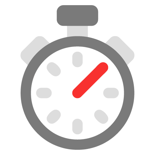 Microsoft design of the stopwatch emoji verson:Windows-11-22H2