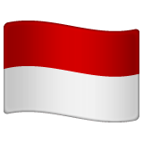 Whatsapp design of the flag: Monaco emoji verson:2.23.2.72