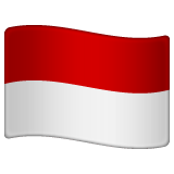 Whatsapp Whatsapp design of the flag: Monaco emoji verson:2.23.2.72