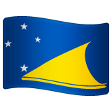 Whatsapp design of the flag: Tokelau emoji verson:2.23.2.72