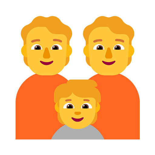 Microsoft design of the family emoji verson:Windows-11-22H2
