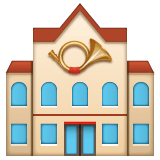 Whatsapp design of the post office emoji verson:2.23.2.72