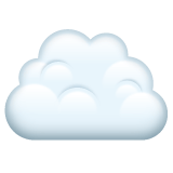 Whatsapp design of the cloud emoji verson:2.23.2.72