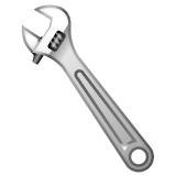 Whatsapp design of the wrench emoji verson:2.23.2.72