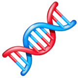 Whatsapp design of the dna emoji verson:2.23.2.72