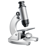 Whatsapp design of the microscope emoji verson:2.23.2.72