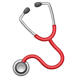 Whatsapp design of the stethoscope emoji verson:2.23.2.72