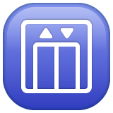 Whatsapp design of the elevator emoji verson:2.23.2.72
