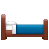 Whatsapp design of the bed emoji verson:2.23.2.72