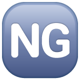 Whatsapp design of the NG button emoji verson:2.23.2.72